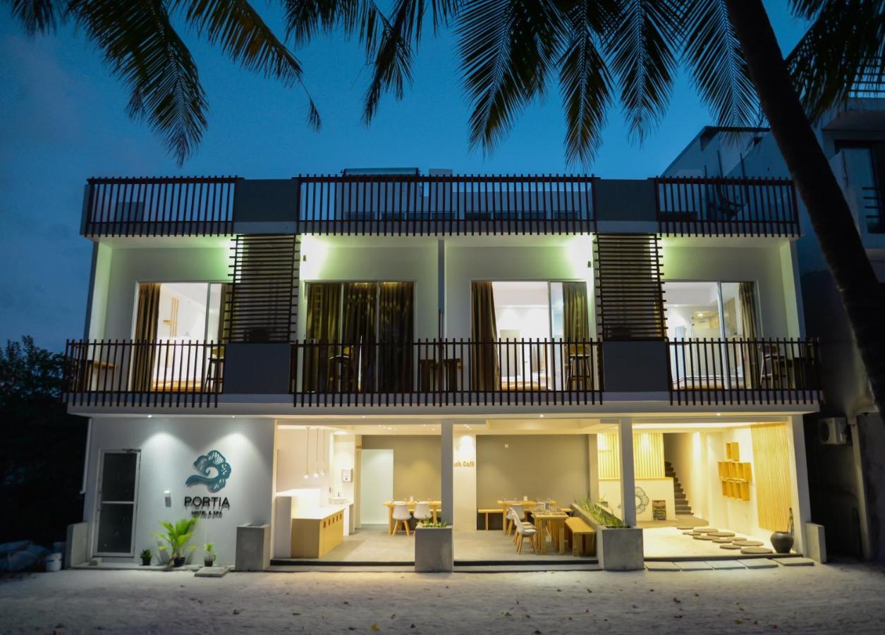 Portia Hotel & Spa Dhiffushi Bagian luar foto